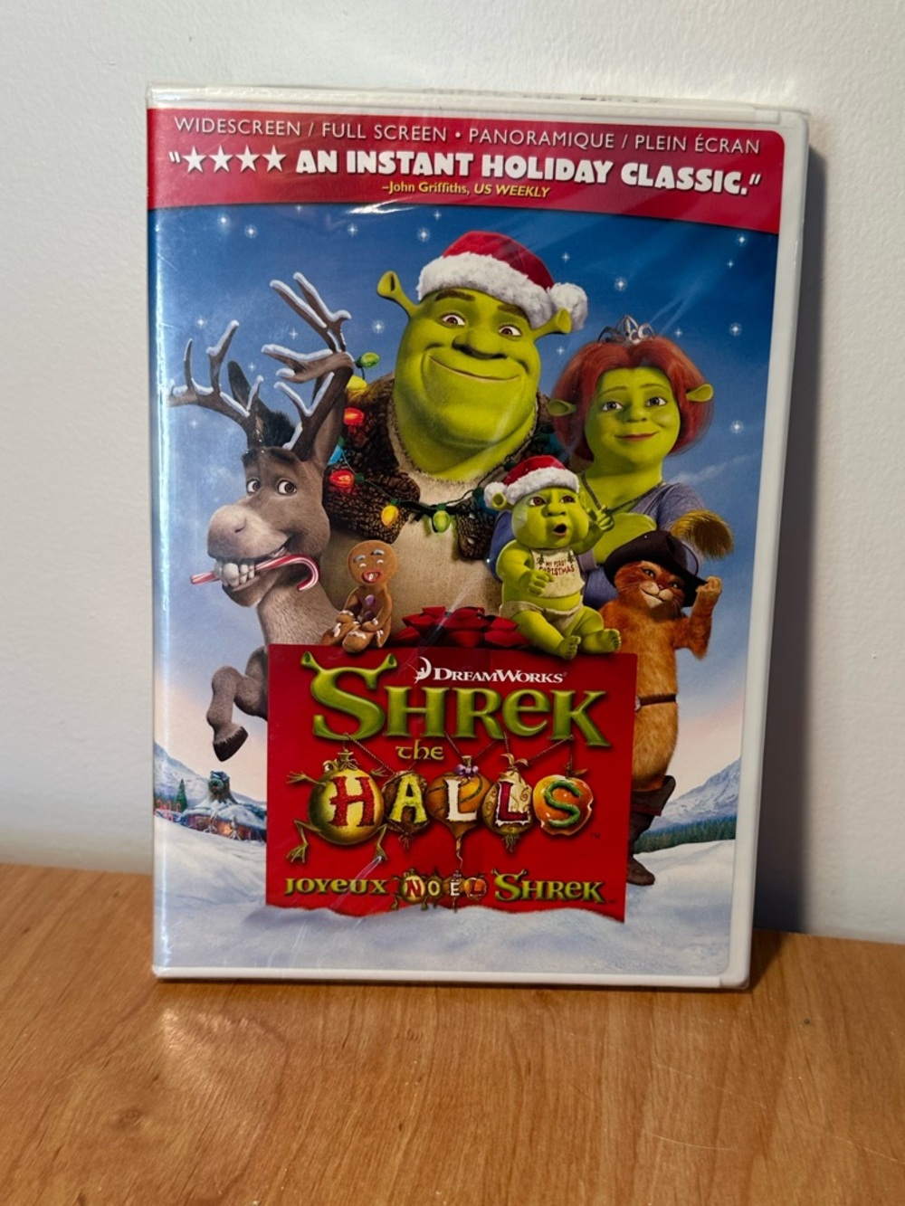 Shrek the Halls Holiday DVD - New, in plastic
